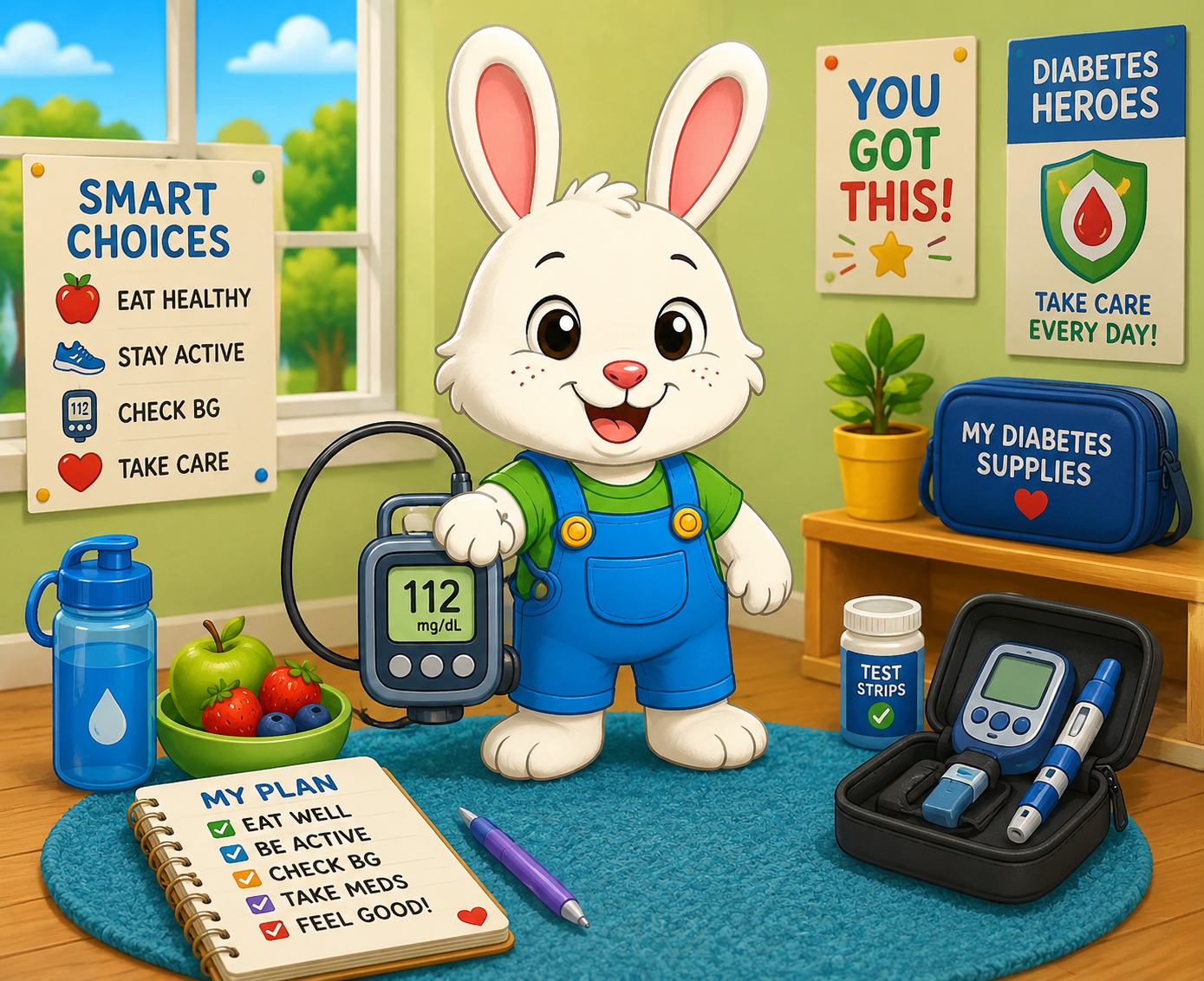 Brave Bunny, The Smart-Choice Scout from Sweet Steps